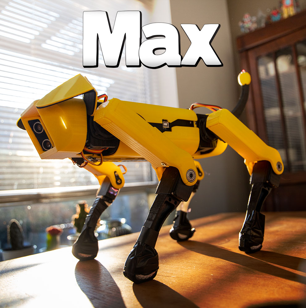 Max the robot dog